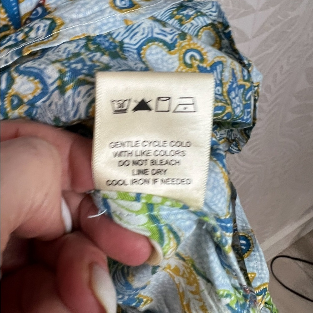 *EUC~SUZIE KONDI~BATIK MINI-DRESS Size Small - Picture 10 of 12
